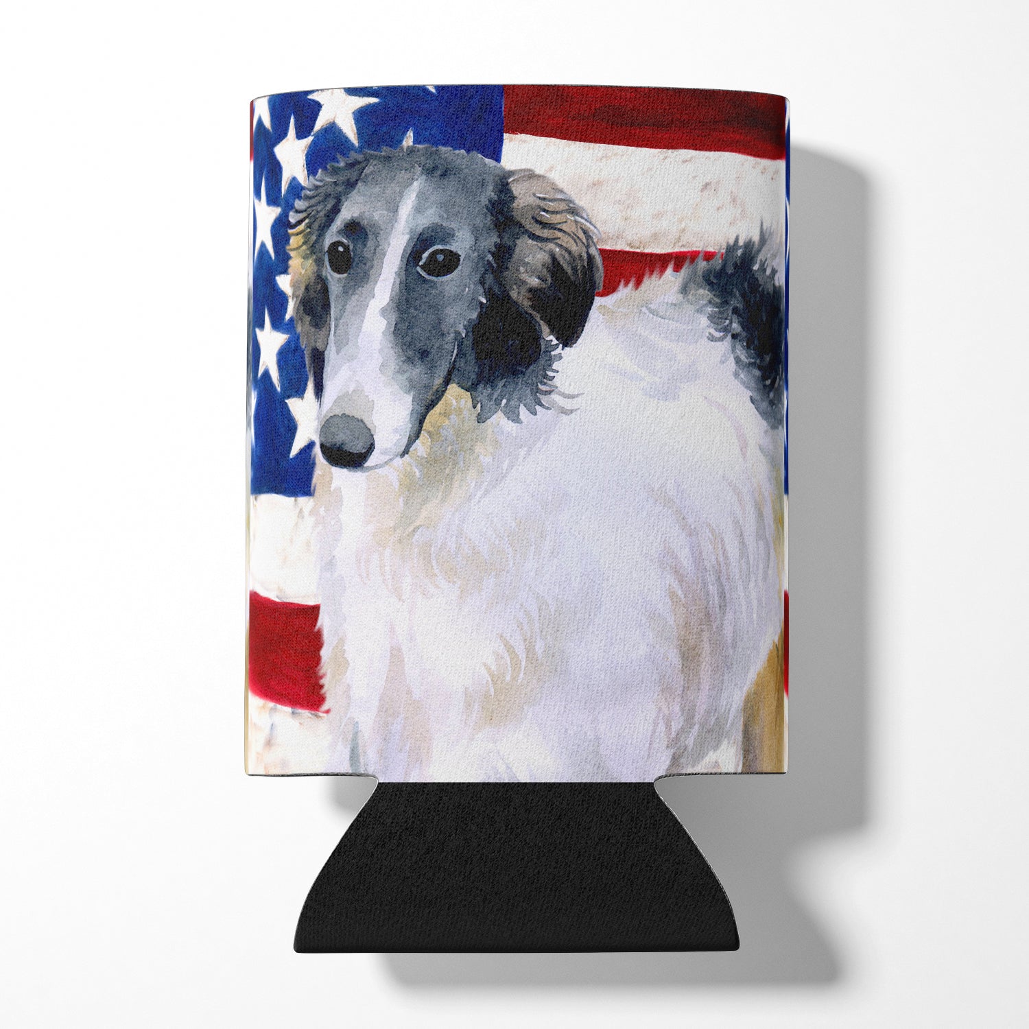 Borzoi Patriotic Can or Bottle Hugger BB9672CC  the-store.com.