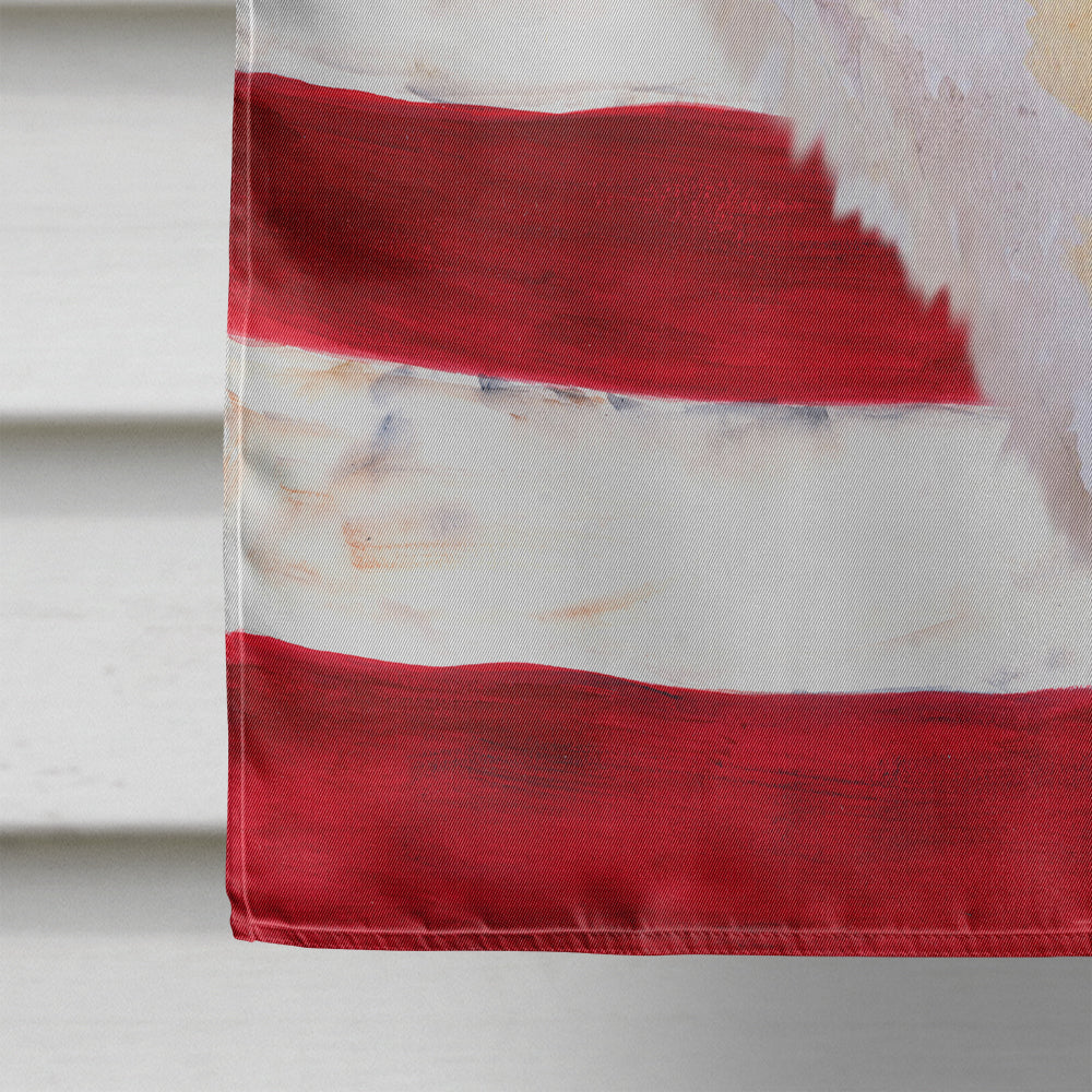 Shiba Inu Patriotic Flag Canvas House Size BB9678CHF  the-store.com.