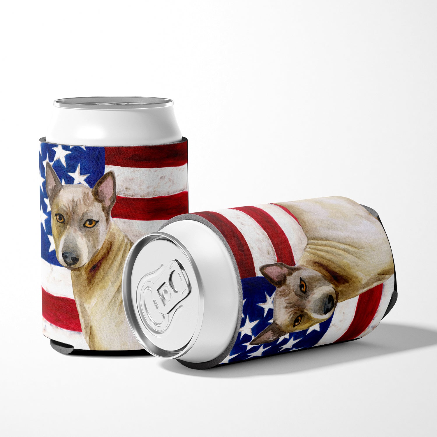 Thai Ridgeback Patriotic Can or Bottle Hugger BB9680CC  the-store.com.