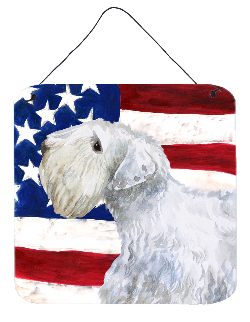 Sealyham Terrier Patriotic Wall or Door Hanging Prints BB9684DS66 by Caroline's Treasures