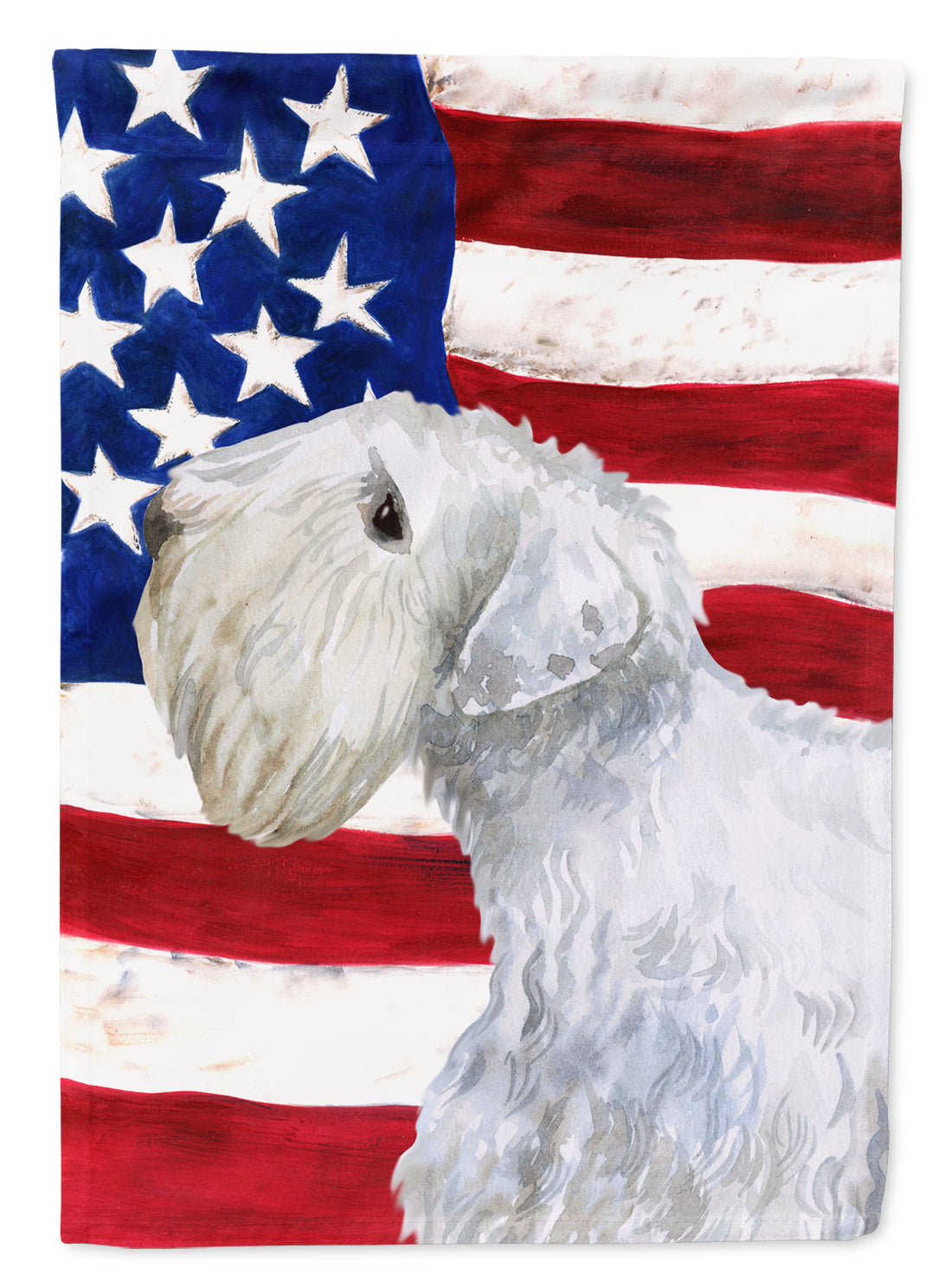 Sealyham Terrier Patriotic Flag Garden Size BB9684GF  the-store.com.