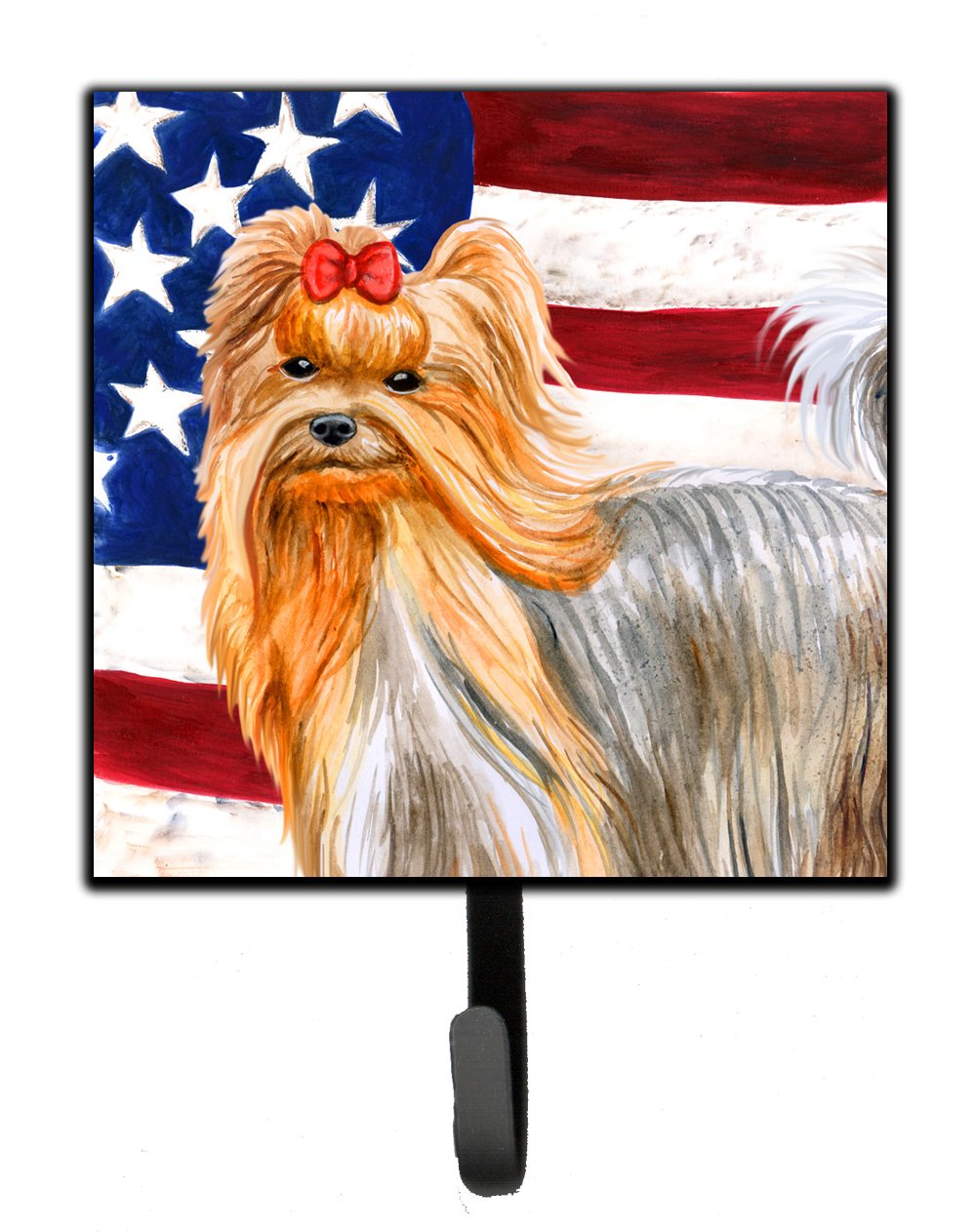 Yorkshire Terrier Patriotic Leash or Key Holder BB9685SH4 by Caroline's Treasures