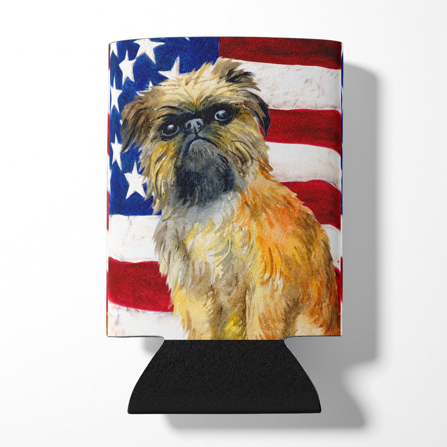 Brussels Griffon Patriotic Can or Bottle Hugger BB9687CC  the-store.com.