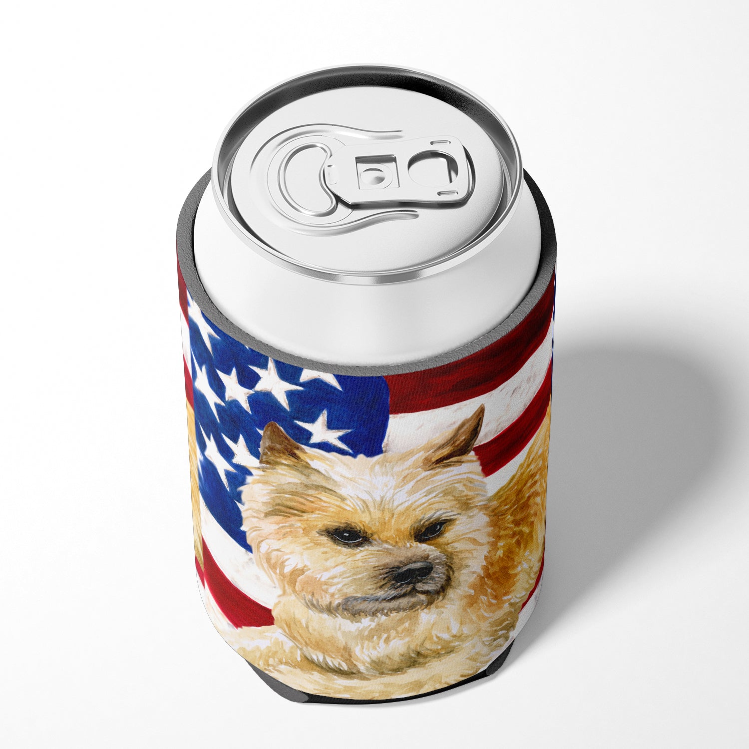 Cairn Terrier Patriotic Can or Bottle Hugger BB9690CC  the-store.com.