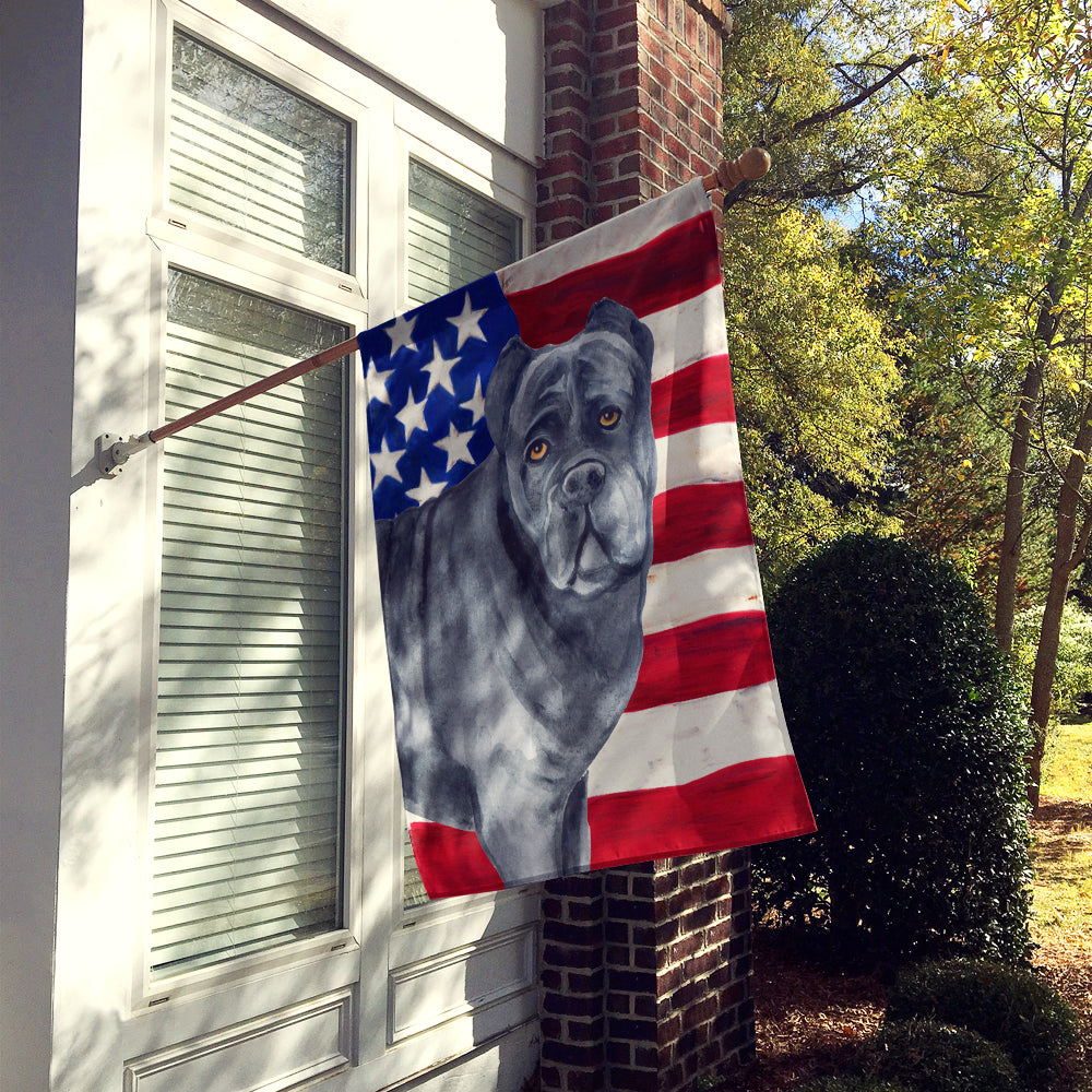 Cane Corso Patriotic Flag Canvas House Size BB9694CHF  the-store.com.