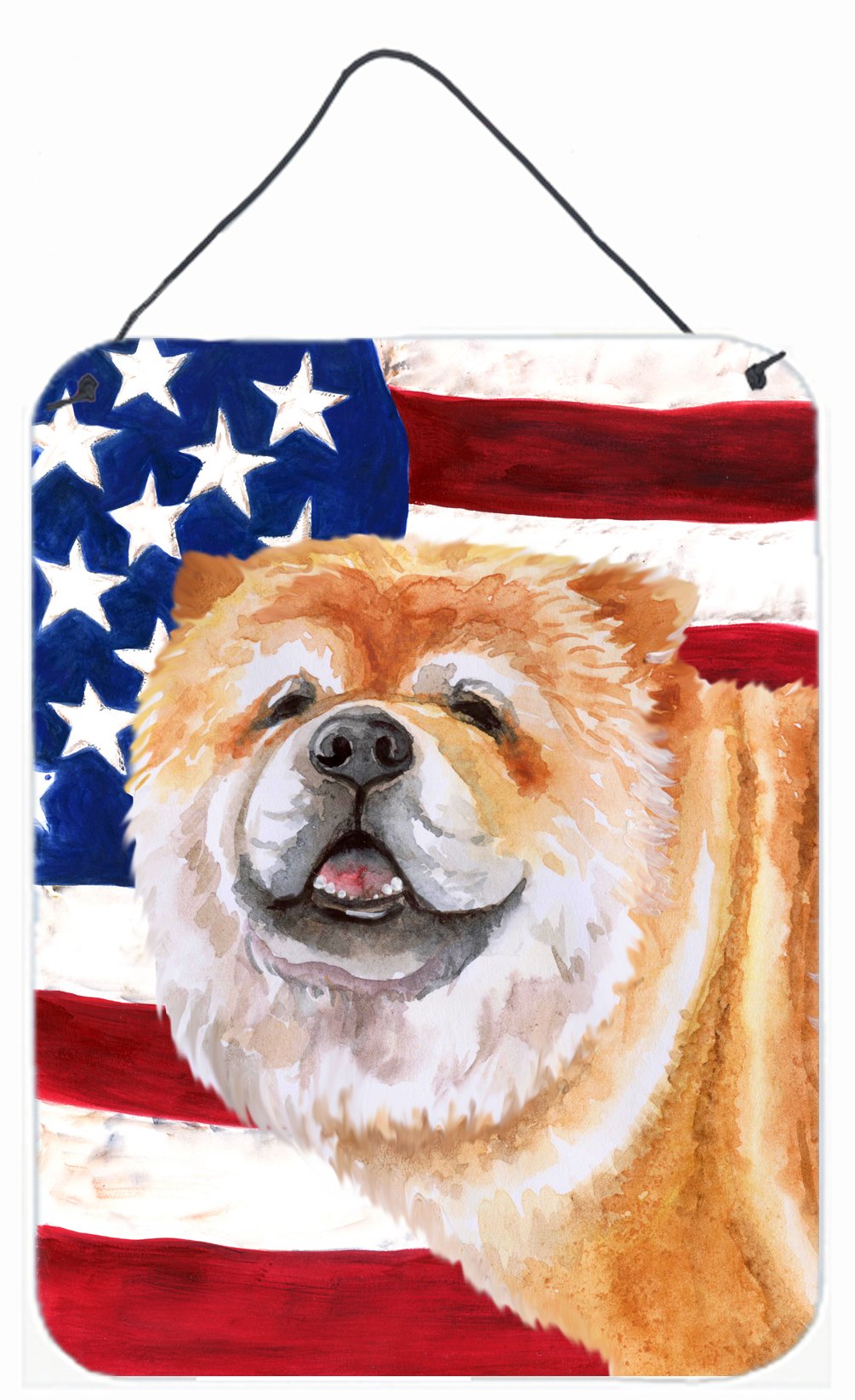 Cane Corso Patriotic Wall or Door Hanging Prints BB9695DS1216 by Caroline's Treasures