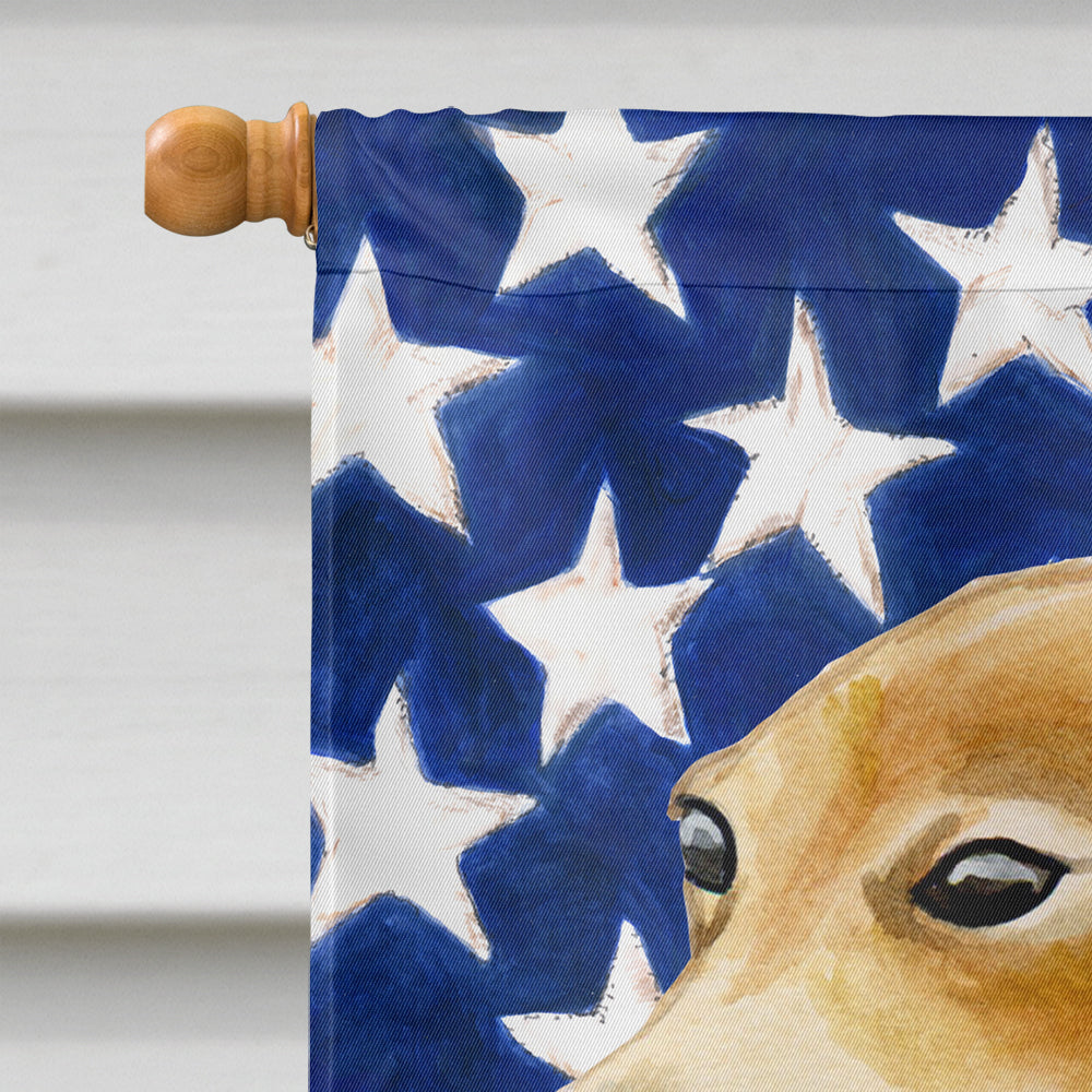 Italian Greyhound Patriotic Flag Canvas House Size BB9698CHF  the-store.com.