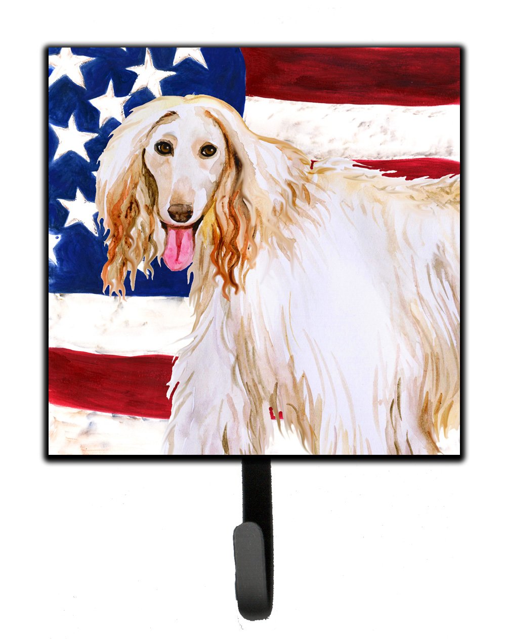 Afghan Hound Patriotic Leash or Key Holder BB9702SH4 by Caroline's Treasures