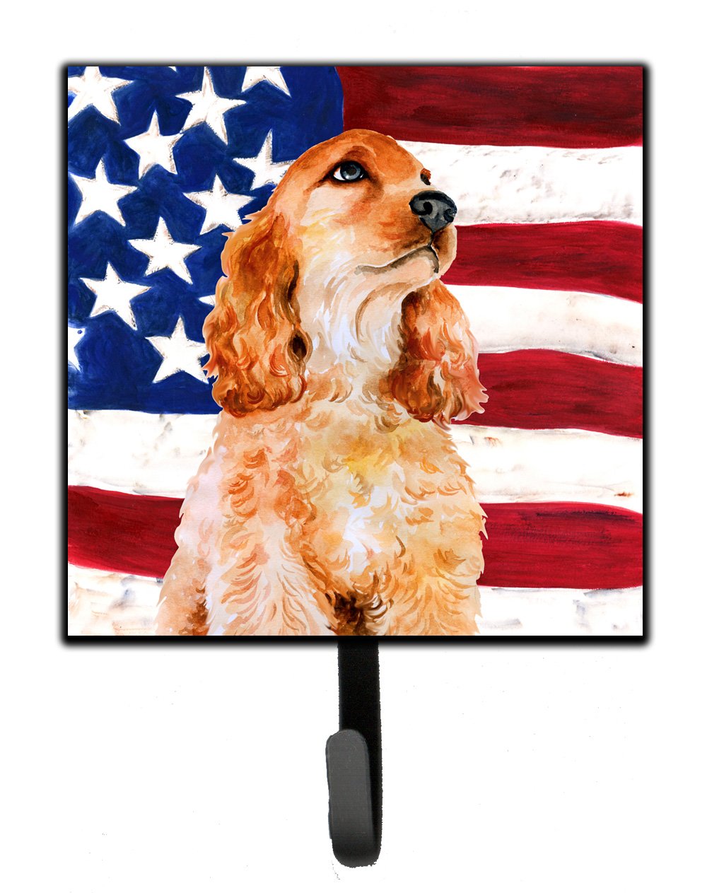 Cocker Spaniel Patriotic Leash or Key Holder BB9706SH4 by Caroline's Treasures