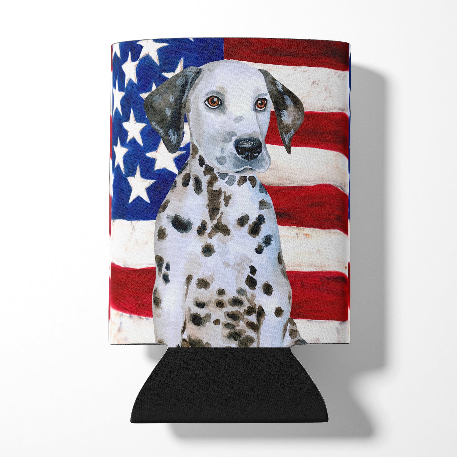 Dalmatian Puppy Patriotic Can or Bottle Hugger BB9708CC  the-store.com.