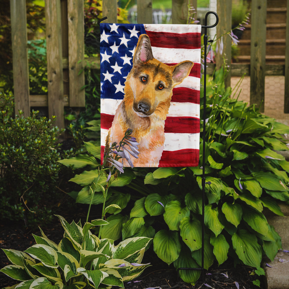 German Shepherd #2 Patriotic Flag Garden Size BB9711GF  the-store.com.