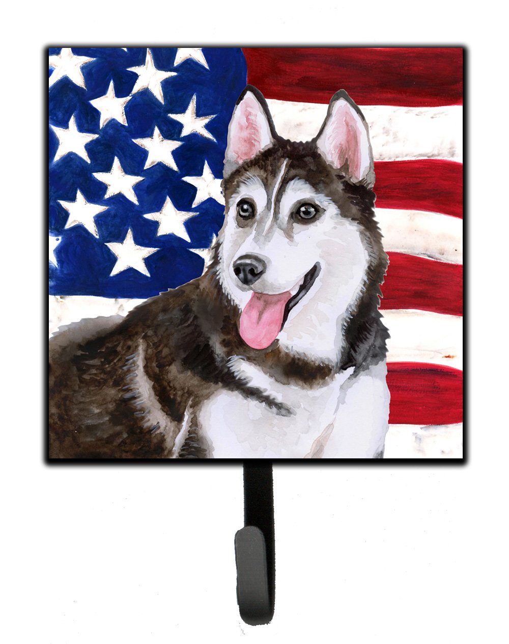 Siberian Husky #2 Patriotic Leash or Key Holder BB9712SH4 by Caroline's Treasures