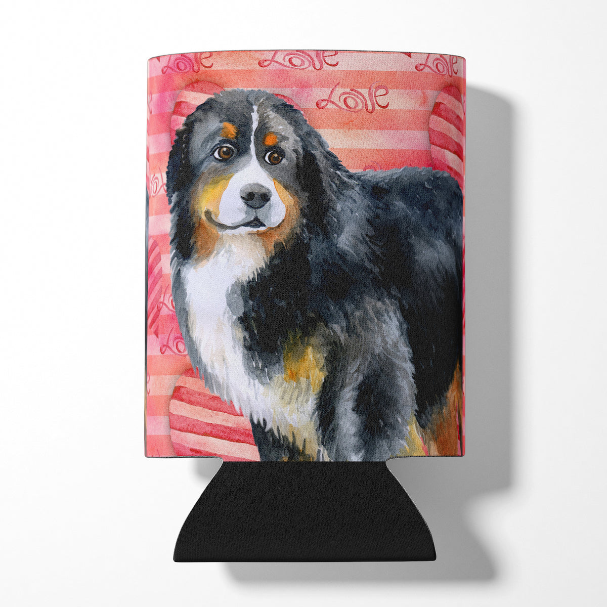 Bernese Mountain Dog Love Can or Bottle Hugger BB9732CC  the-store.com.