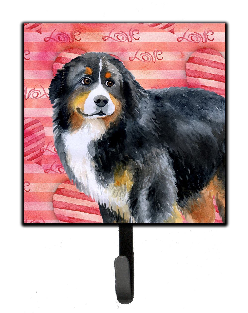 Bernese Mountain Dog Love Leash or Key Holder BB9732SH4 by Caroline&#39;s Treasures