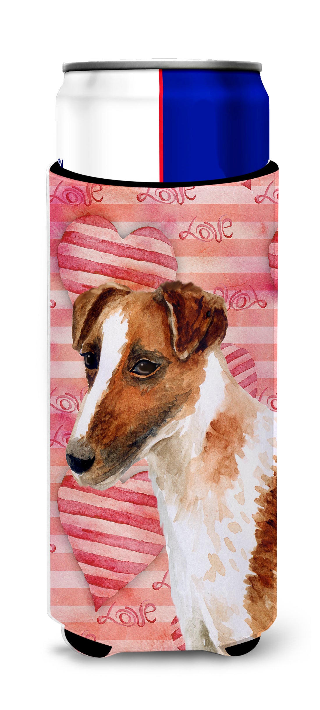 Smooth Fox Terrier Love  Ultra Hugger for slim cans BB9734MUK  the-store.com.