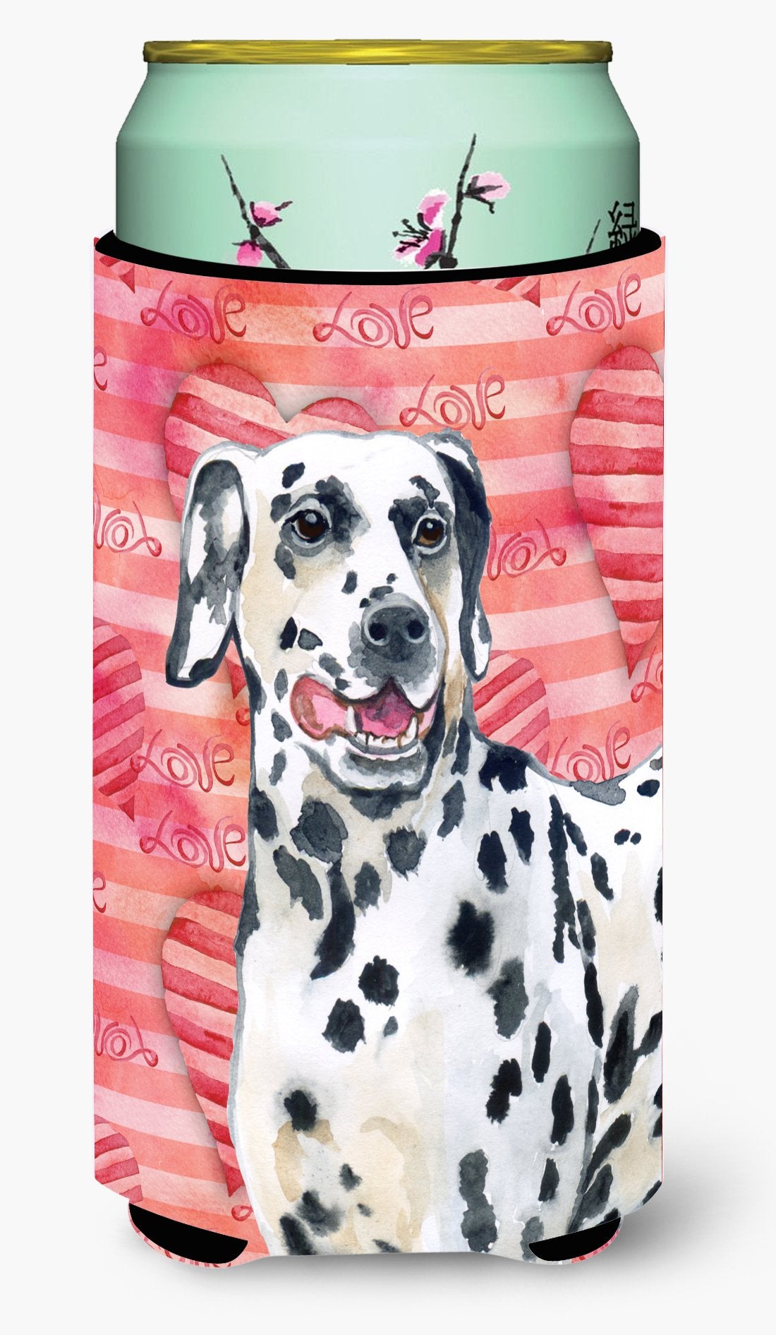 Dalmatian Love Tall Boy Beverage Insulator Hugger BB9740TBC by Caroline's Treasures