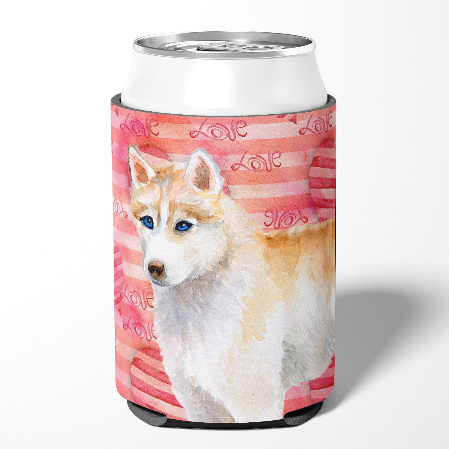 Siberian Husky Love Can or Bottle Hugger BB9742CC  the-store.com.