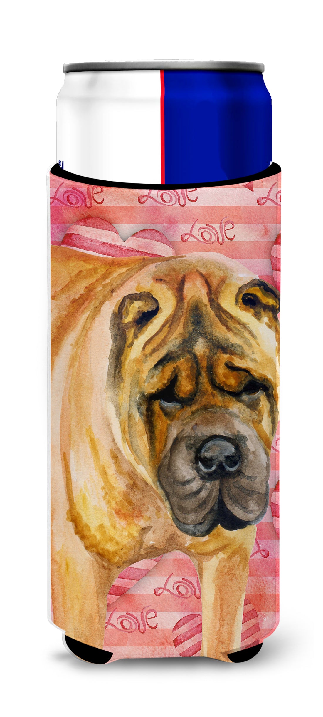 Shar Pei Love  Ultra Hugger for slim cans BB9748MUK  the-store.com.