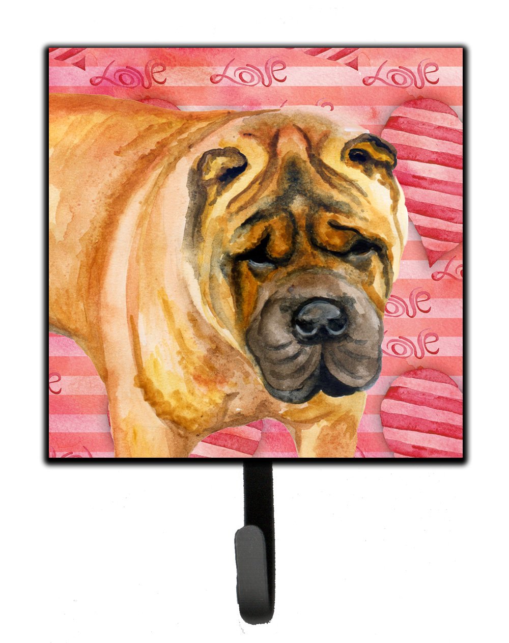 Shar Pei Love Leash or Key Holder BB9748SH4 by Caroline's Treasures