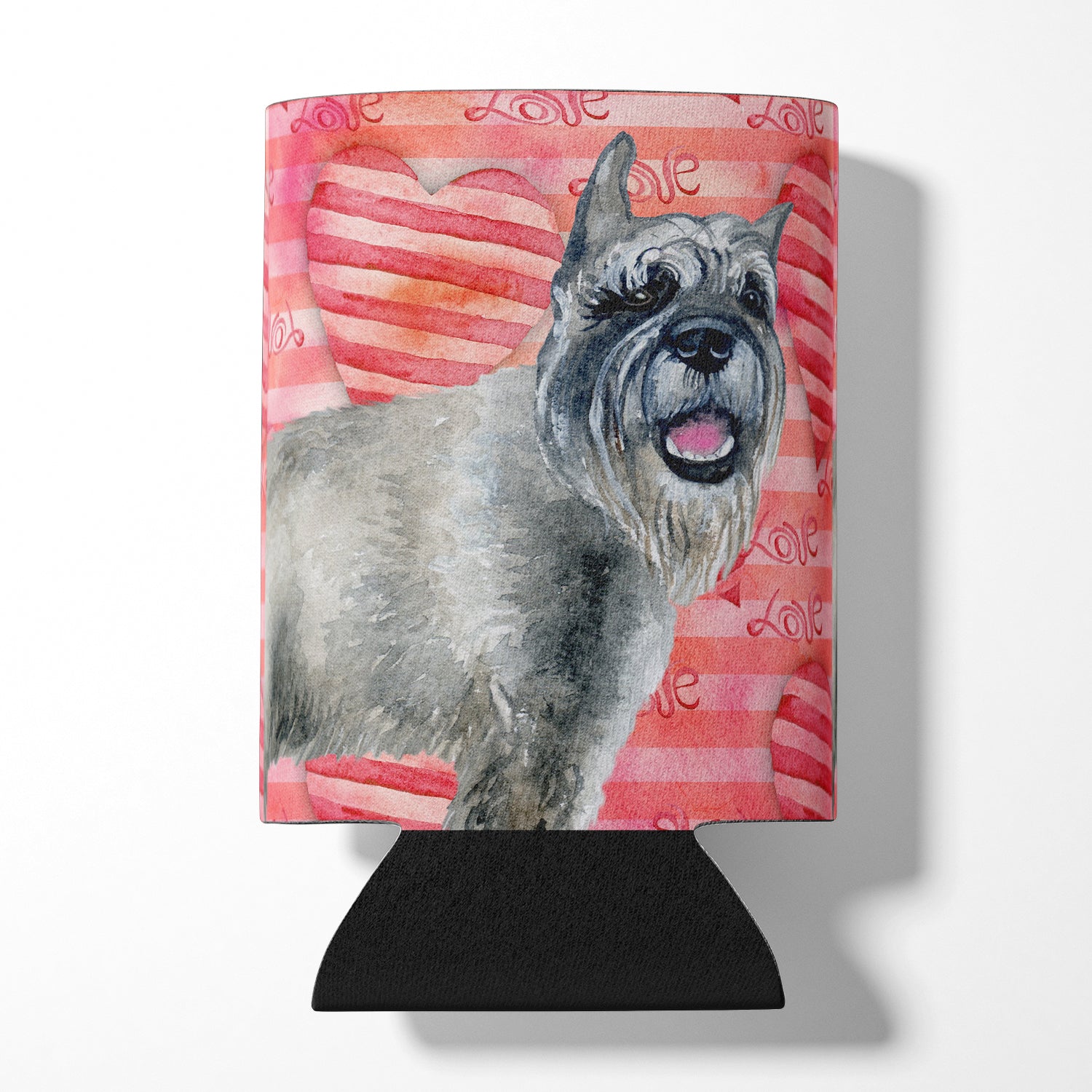 Schnauzer Love Can or Bottle Hugger BB9749CC  the-store.com.