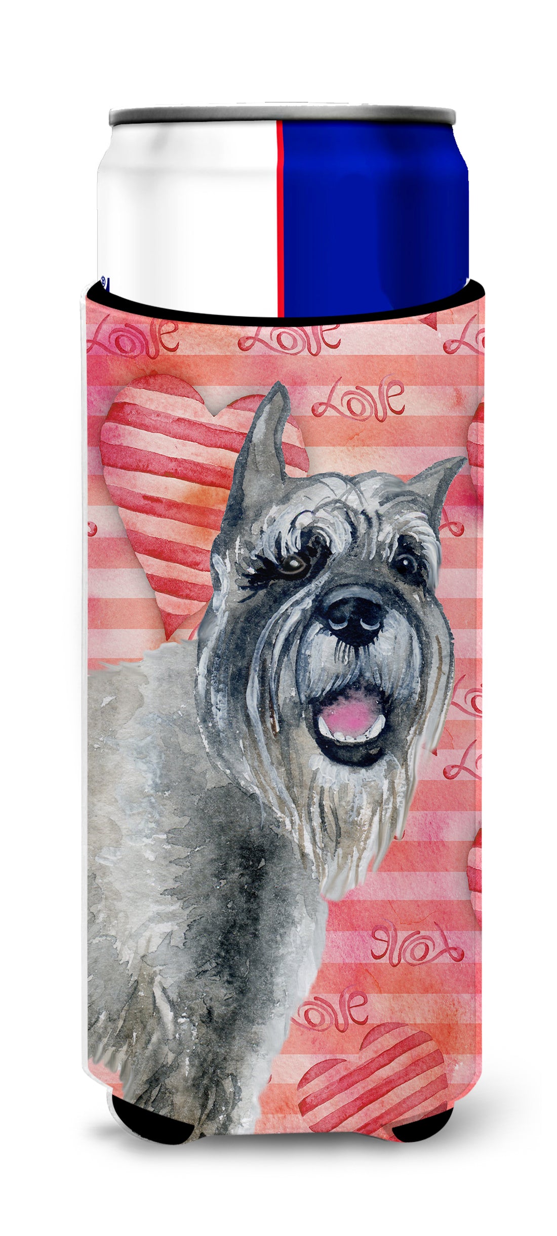 Schnauzer Love  Ultra Hugger for slim cans BB9749MUK  the-store.com.