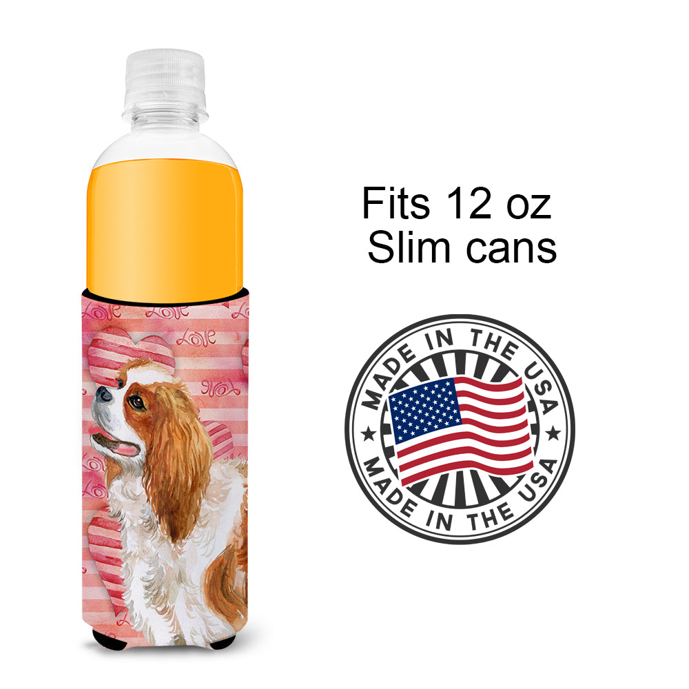 Cavalier Spaniel Love  Ultra Hugger for slim cans BB9750MUK  the-store.com.