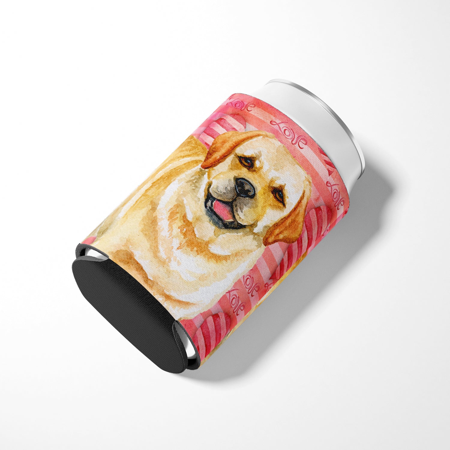 Golden Retriever Love Can or Bottle Hugger BB9751CC  the-store.com.