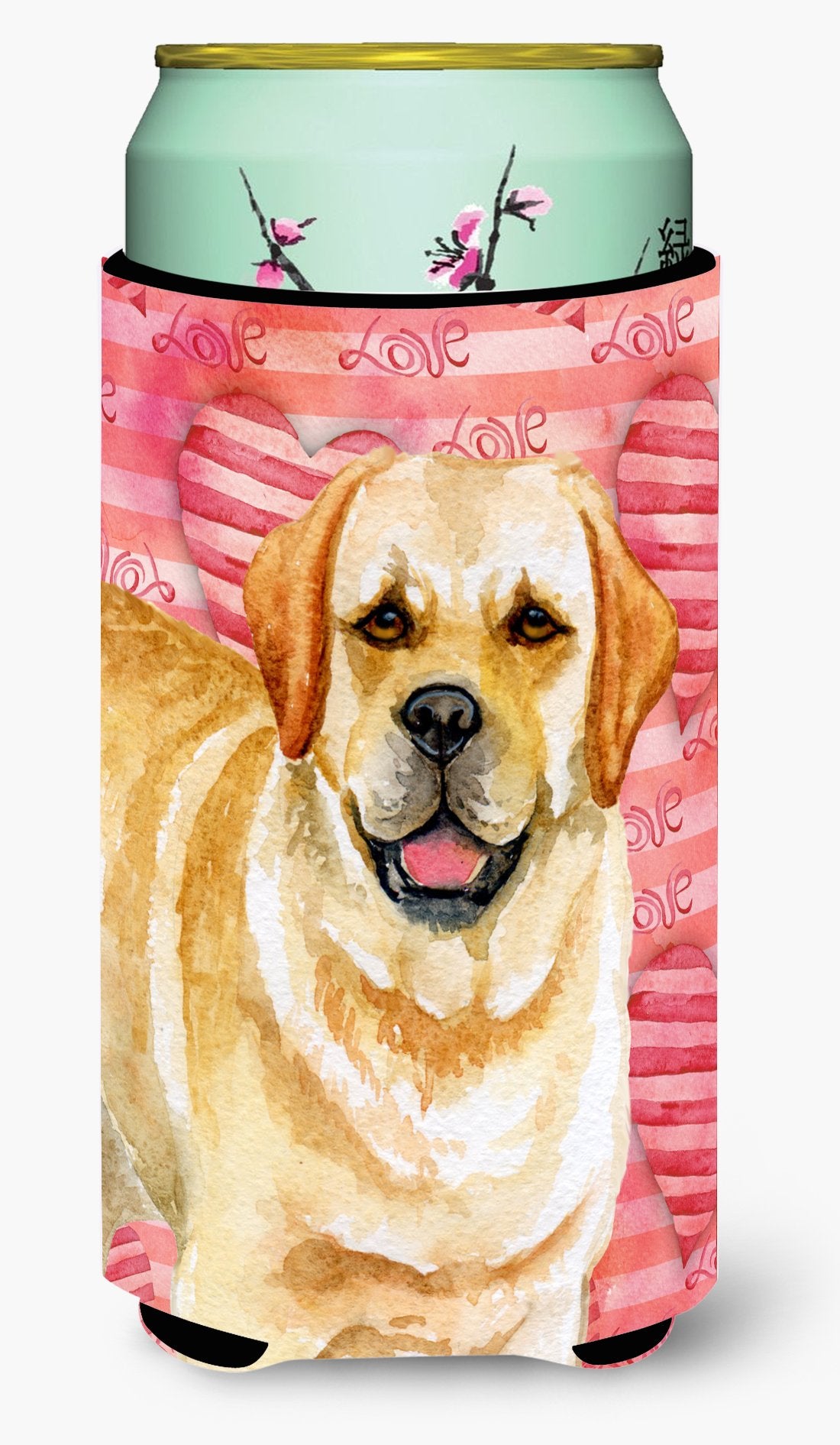 Golden Retriever Love Tall Boy Beverage Insulator Hugger BB9751TBC by Caroline's Treasures