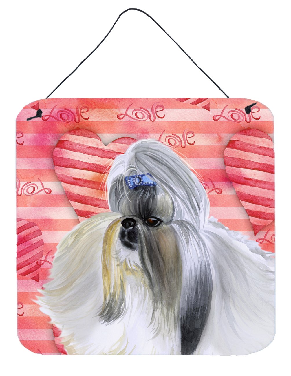 Shih Tzu Love Wall or Door Hanging Prints BB9753DS66 by Caroline's Treasures