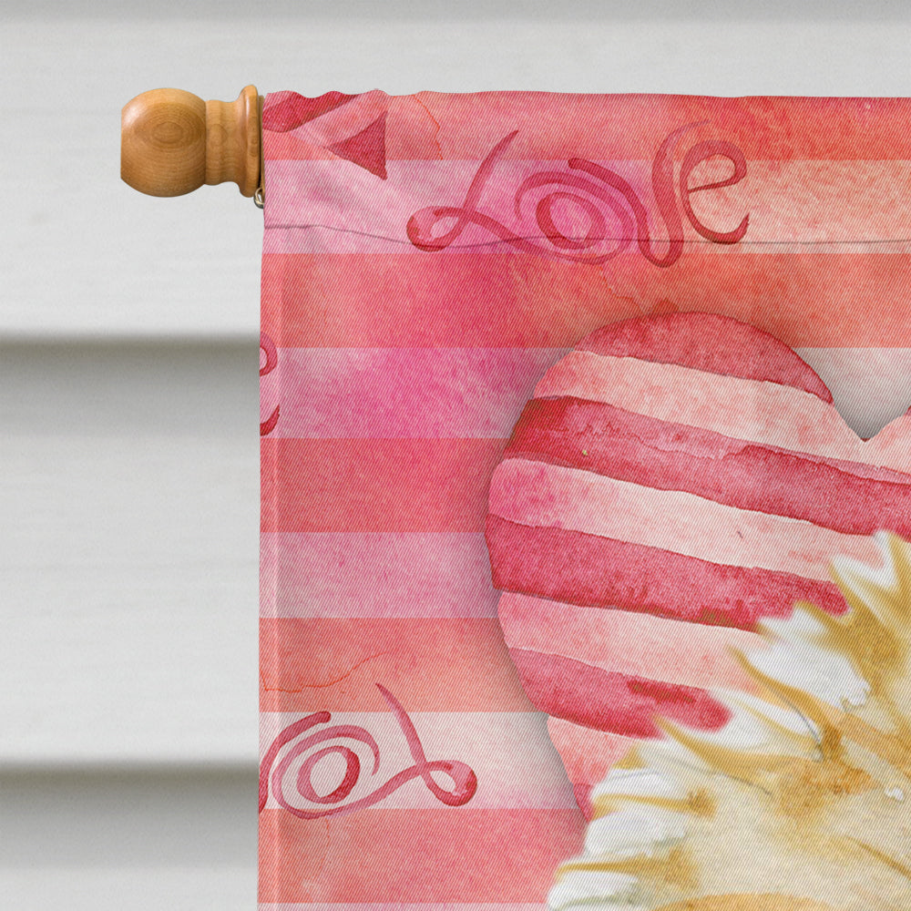 Morkie Love Flag Canvas House Size BB9755CHF  the-store.com.