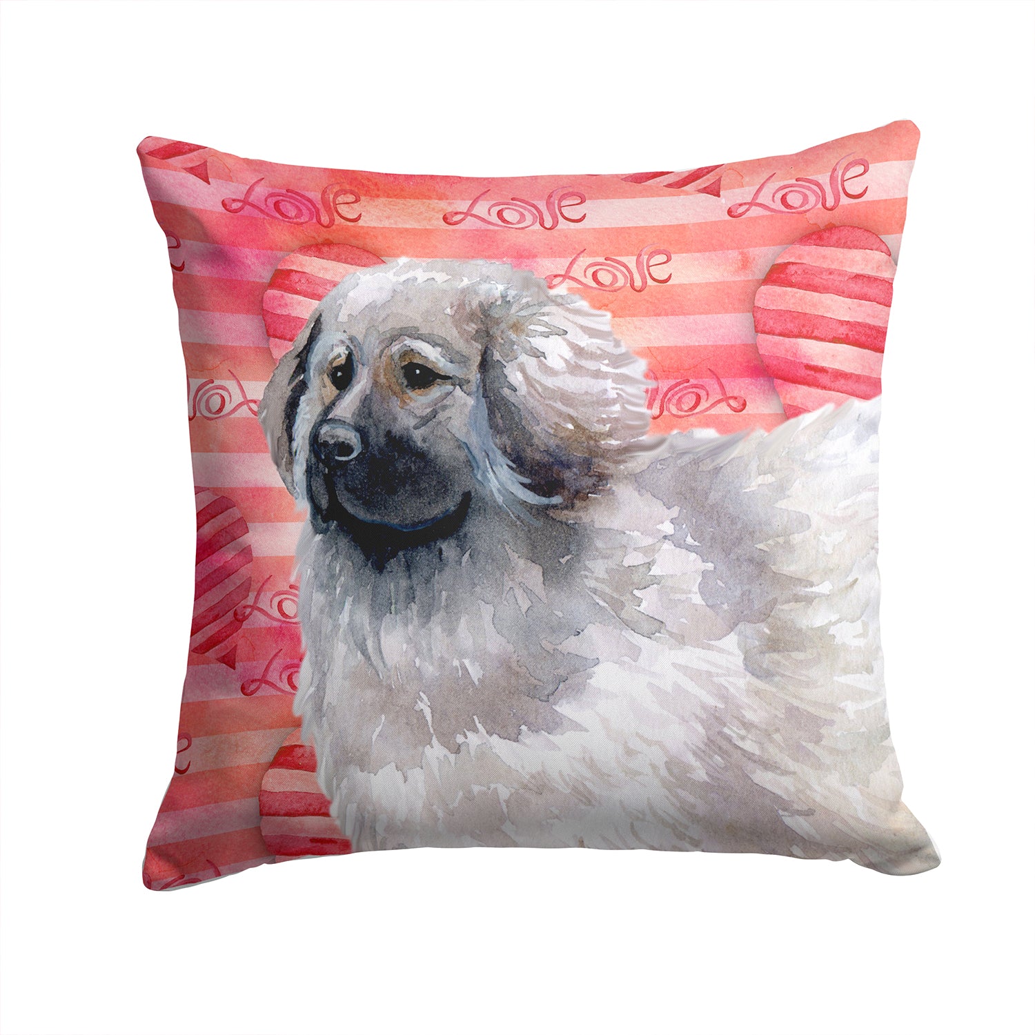 Moscow Watchdog Love Fabric Decorative Pillow BB9760PW1414 - the-store.com