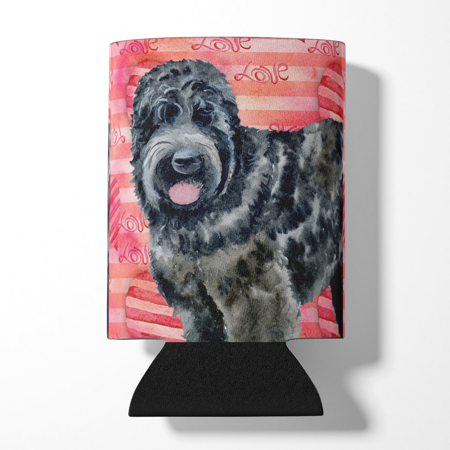 Black Russian Terrier Love Can or Bottle Hugger BB9764CC  the-store.com.