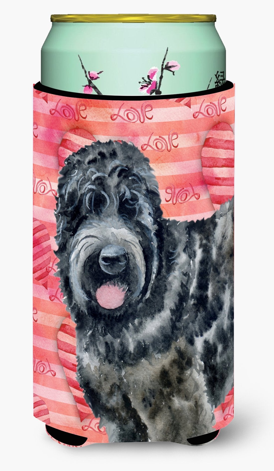 Black Russian Terrier Love Tall Boy Beverage Insulator Hugger BB9764TBC by Caroline's Treasures