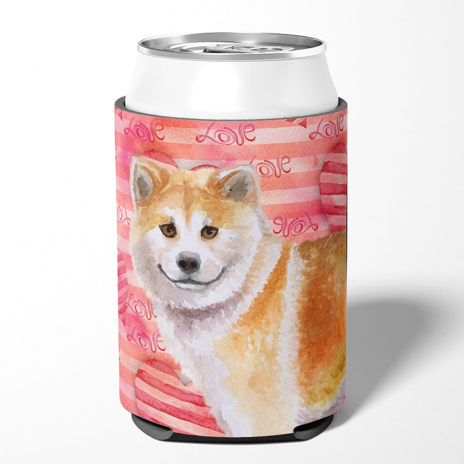 Shiba Inu Love Can or Bottle Hugger BB9765CC  the-store.com.