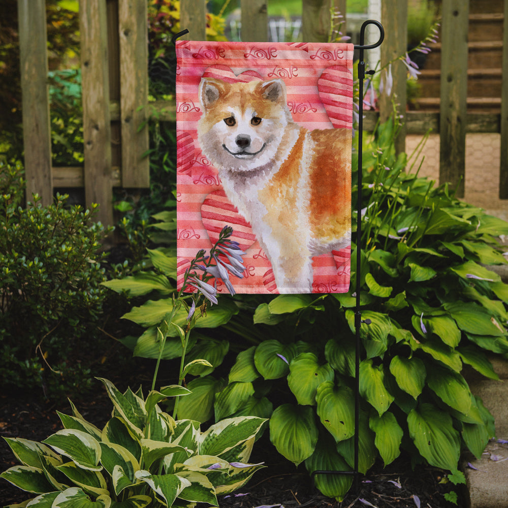 Shiba Inu Love Flag Garden Size BB9765GF  the-store.com.