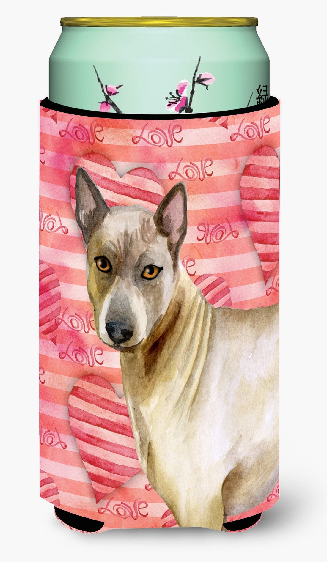 Thai Ridgeback Love Tall Boy Beverage Insulator Hugger BB9767TBC by Caroline&#39;s Treasures