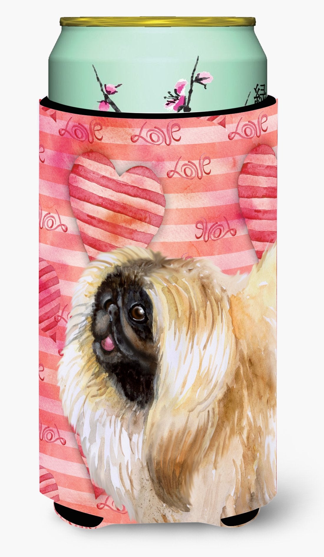 Pekingese Love Tall Boy Beverage Insulator Hugger BB9768TBC by Caroline's Treasures