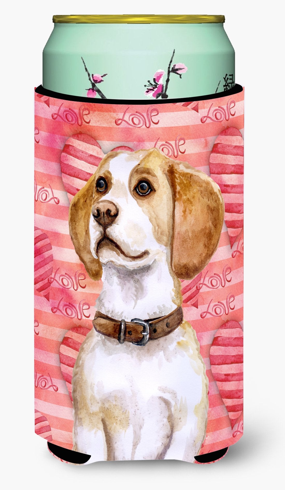 Beagle Love Tall Boy Beverage Insulator Hugger BB9773TBC by Caroline's Treasures