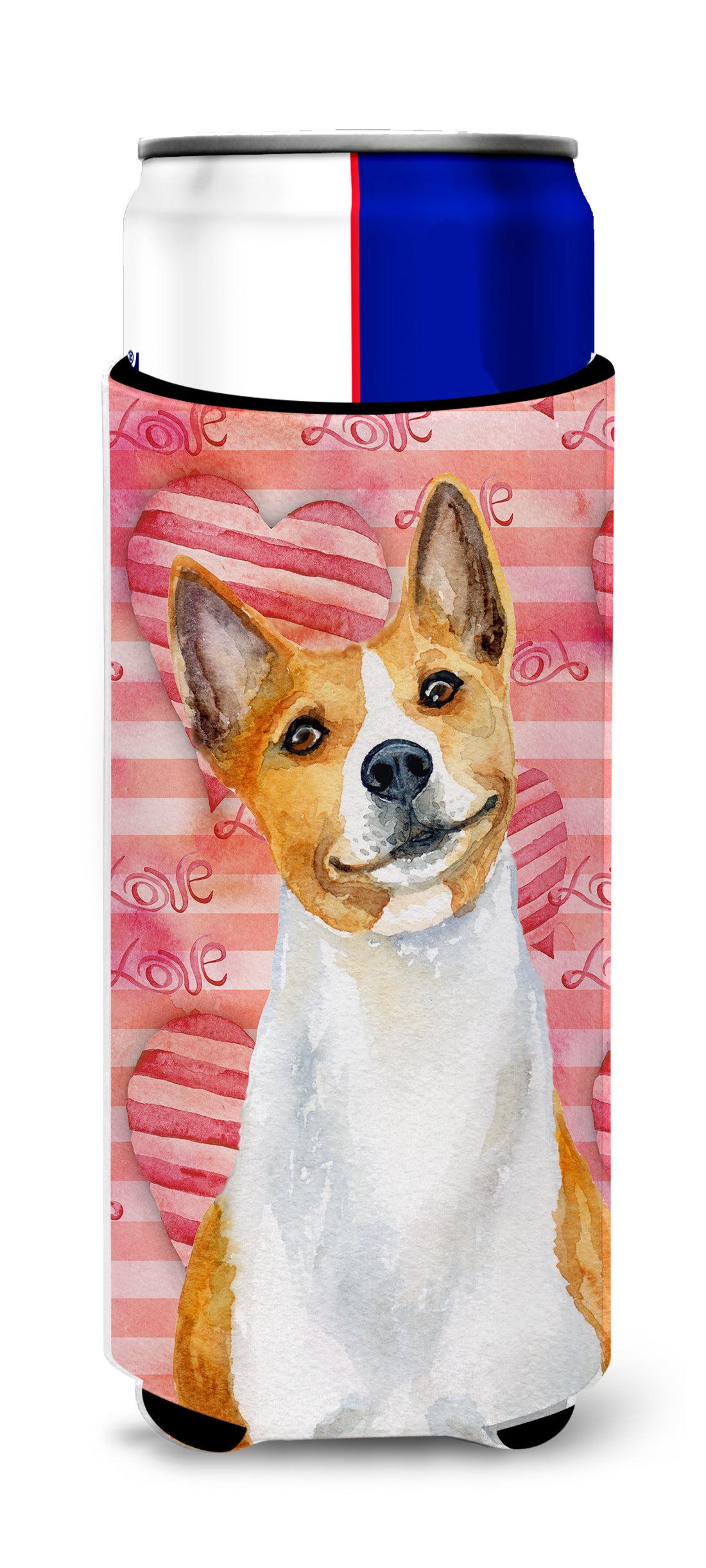 Basenji Love  Ultra Hugger for slim cans BB9779MUK  the-store.com.