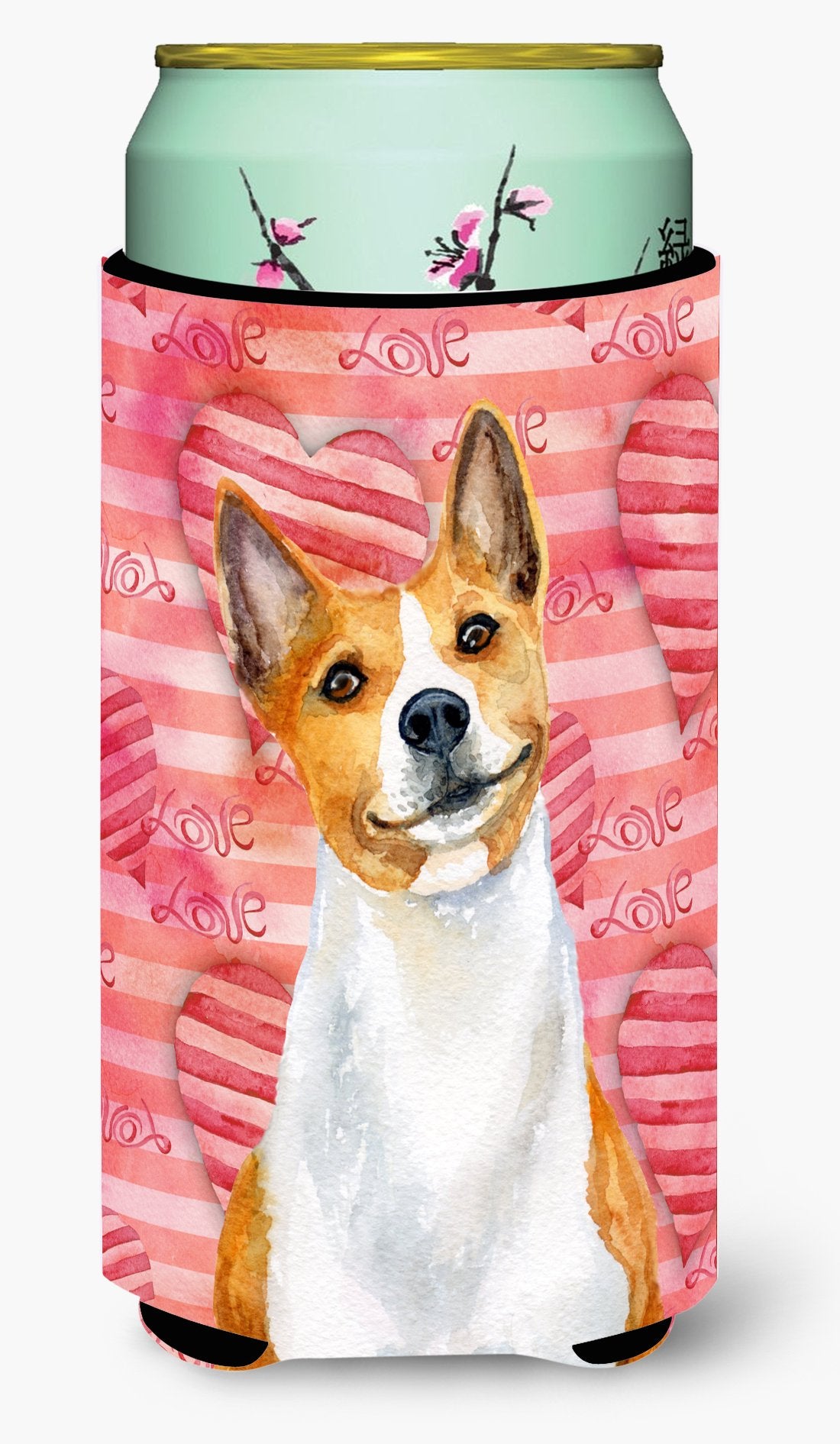 Basenji Love Tall Boy Beverage Insulator Hugger BB9779TBC by Caroline's Treasures