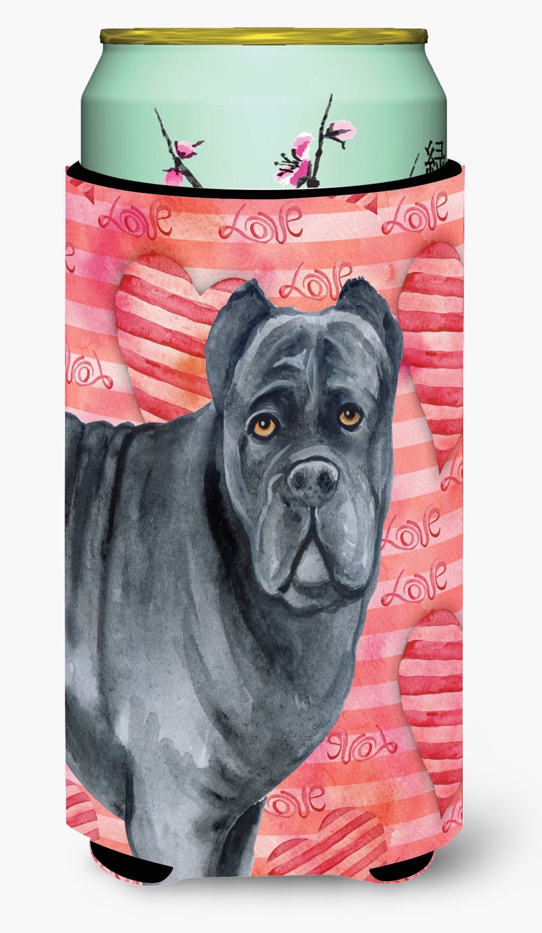 Cane Corso Love Tall Boy Beverage Insulator Hugger BB9781TBC by Caroline&#39;s Treasures