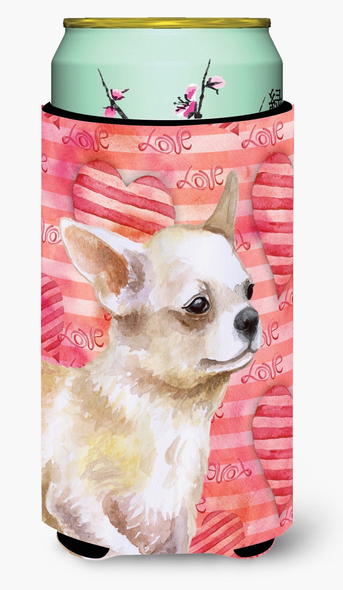 Chihuahua Leg up Love Tall Boy Beverage Insulator Hugger BB9784TBC by Caroline's Treasures