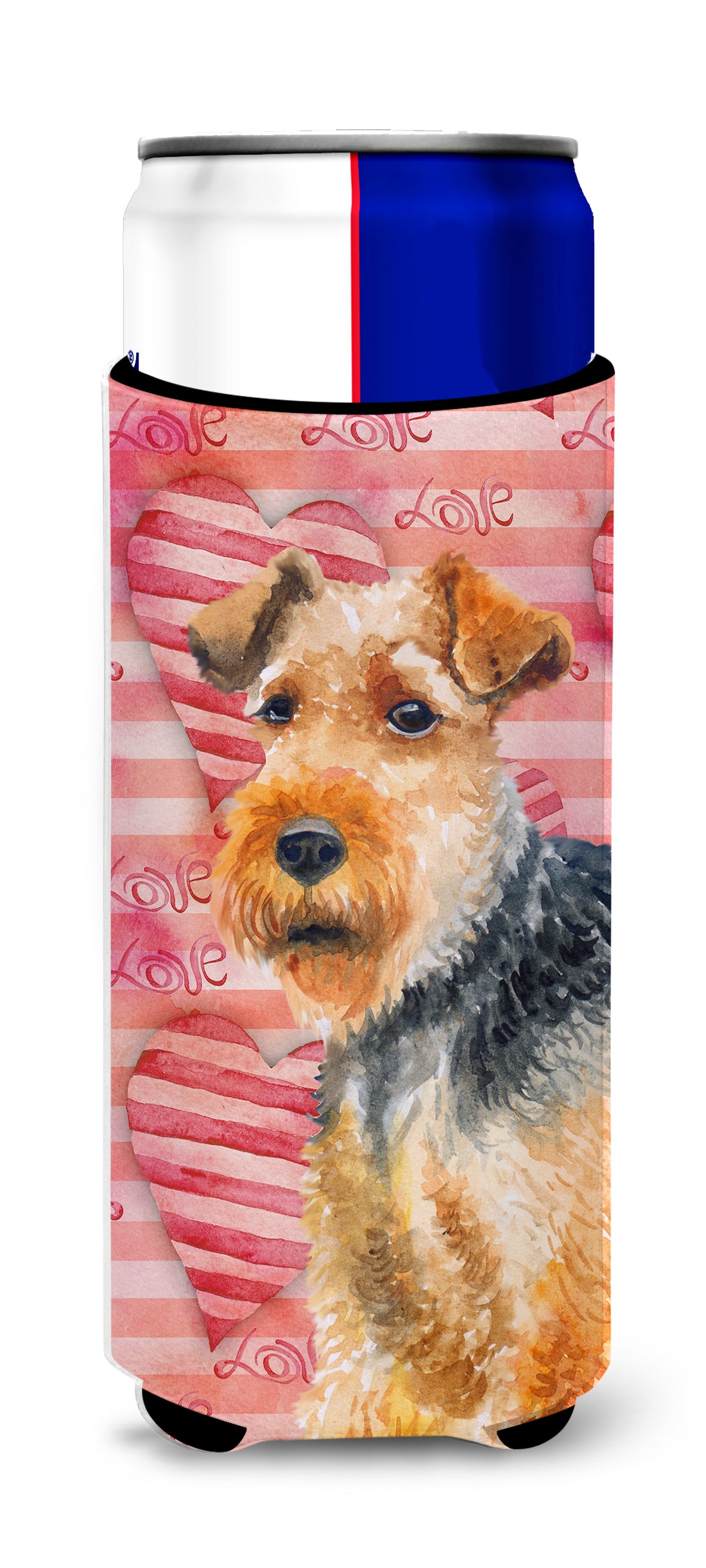 Welsh Terrier Love  Ultra Hugger for slim cans BB9787MUK  the-store.com.