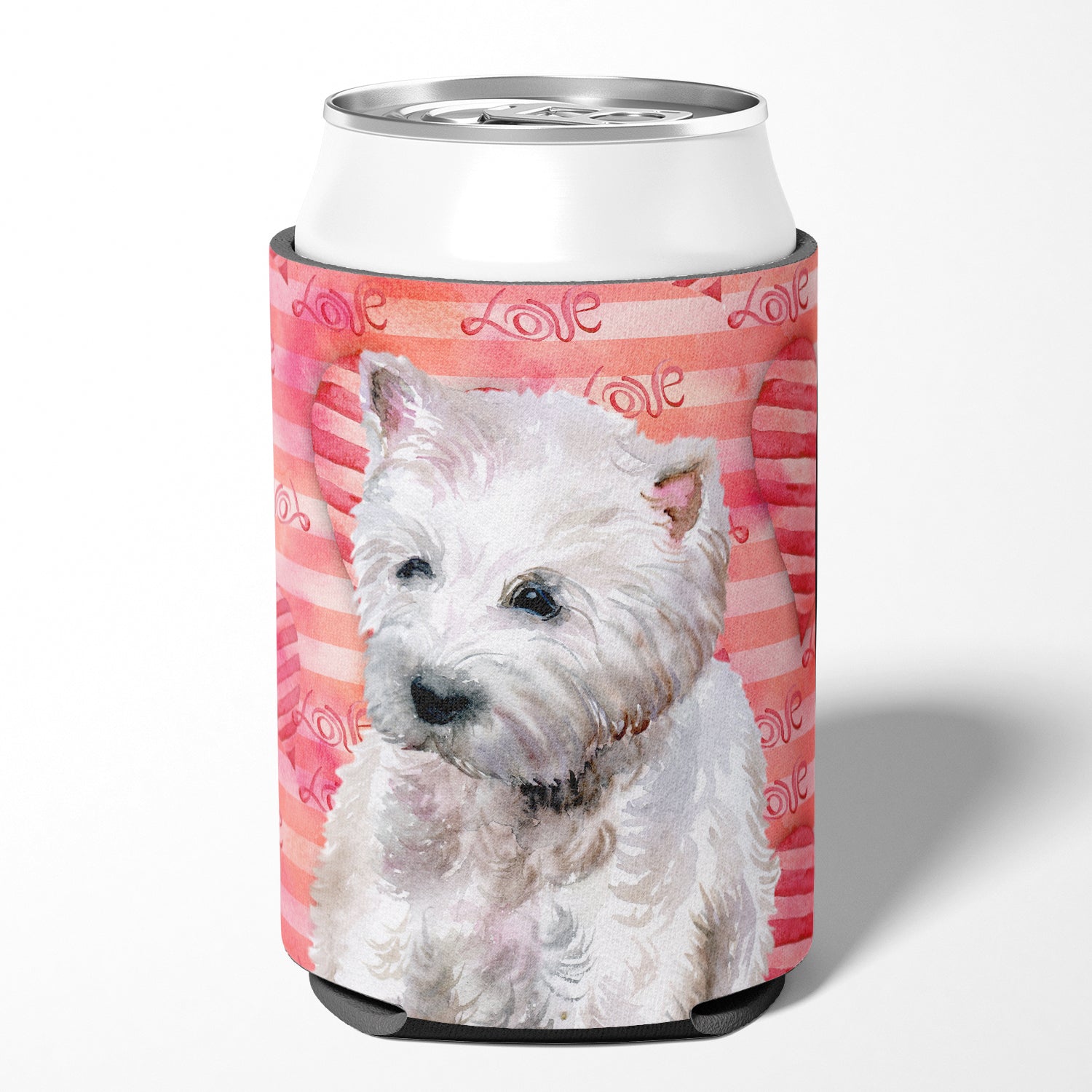 Westie Love Can or Bottle Hugger BB9788CC  the-store.com.