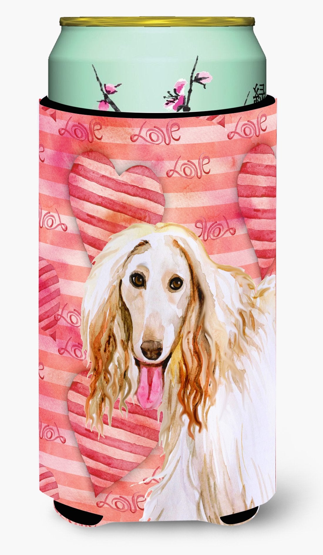 Afghan Hound Love Tall Boy Beverage Insulator Hugger BB9789TBC by Caroline's Treasures