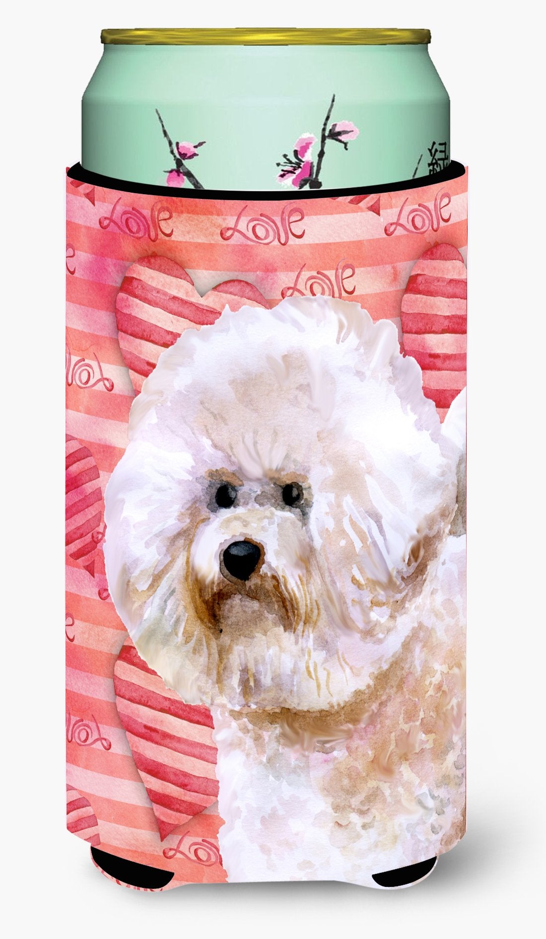 Bichon Frise #2 Love Tall Boy Beverage Insulator Hugger BB9792TBC by Caroline's Treasures