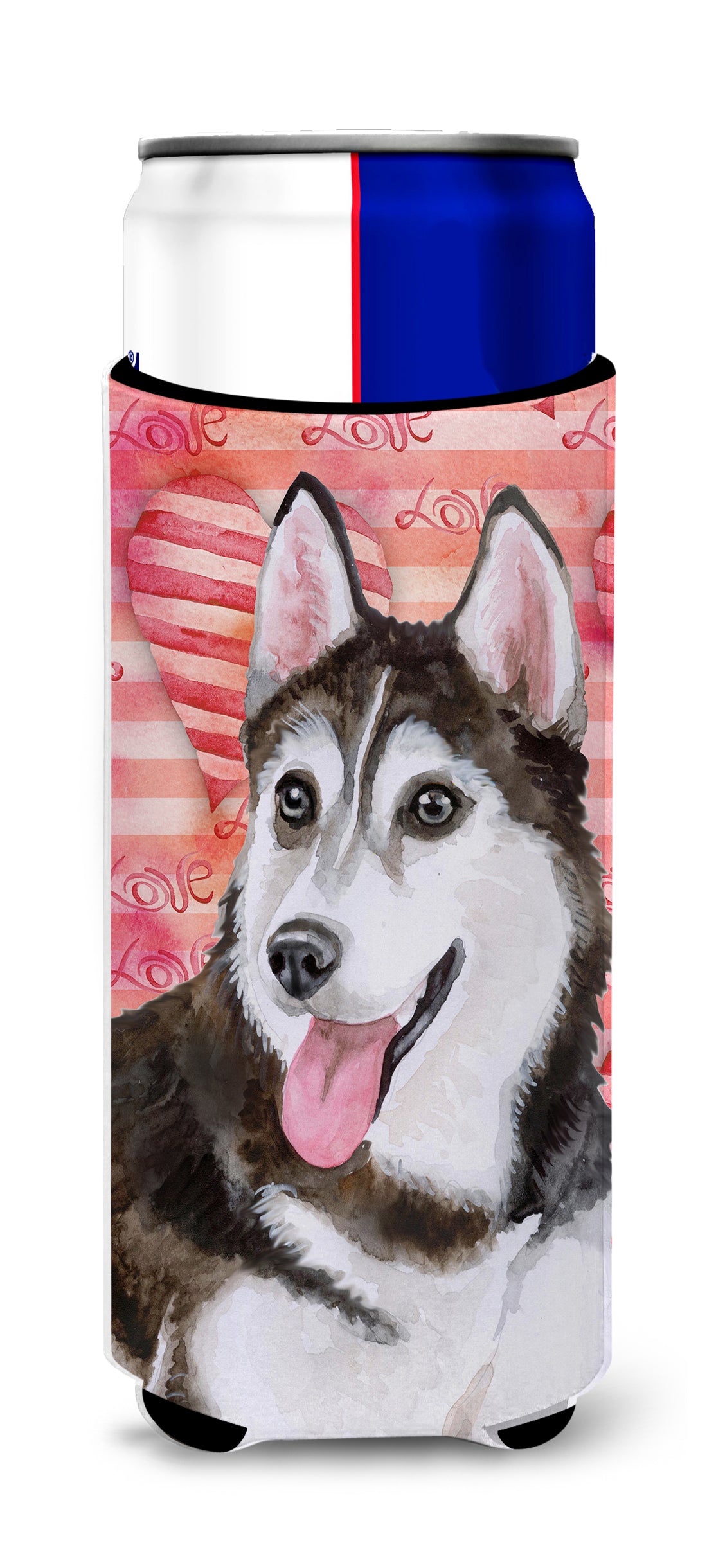 Siberian Husky #2 Love  Ultra Hugger for slim cans BB9799MUK  the-store.com.