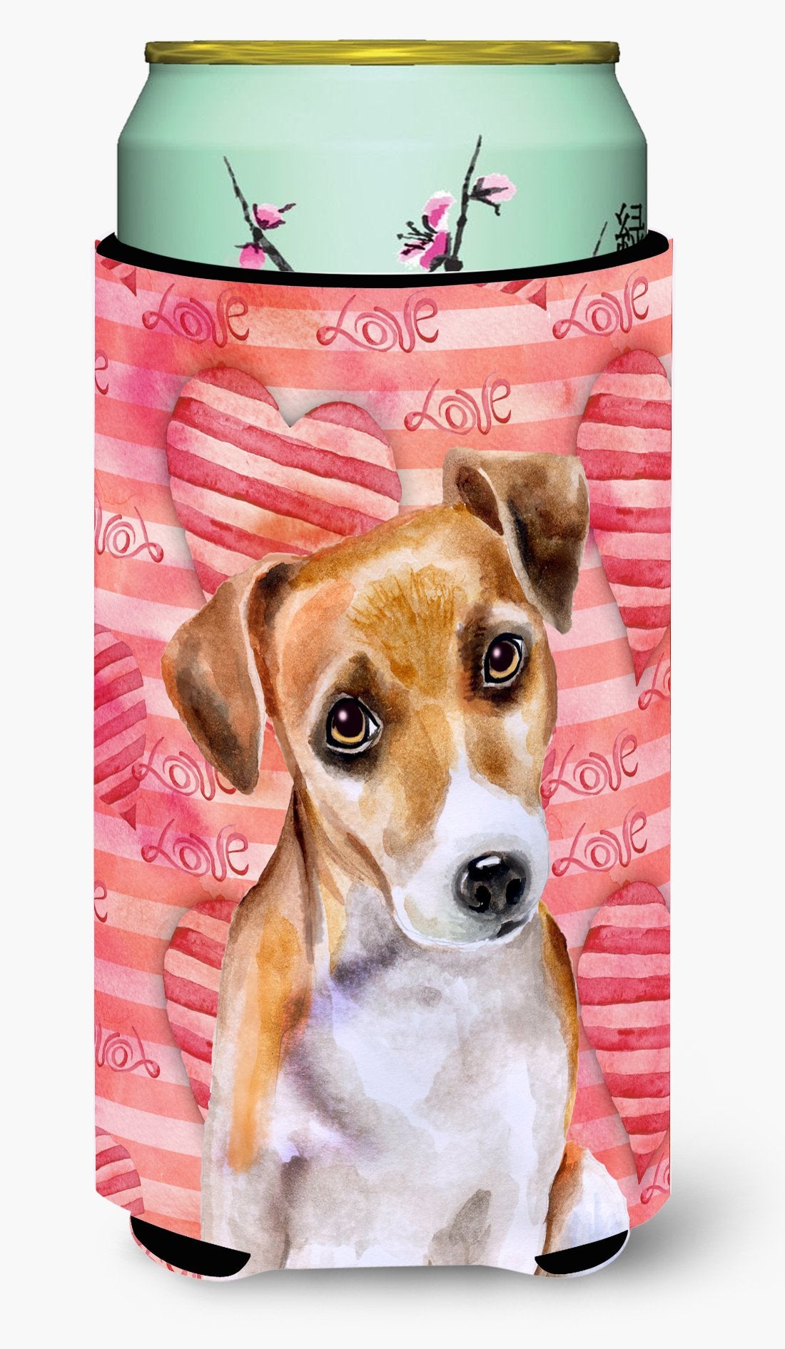 Jack Russell Terrier #2 Love Tall Boy Beverage Insulator Hugger BB9800TBC by Caroline's Treasures