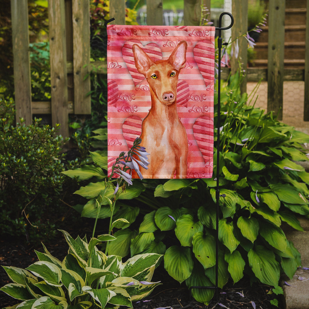 Pharaoh Hound Love Flag Garden Size BB9802GF  the-store.com.