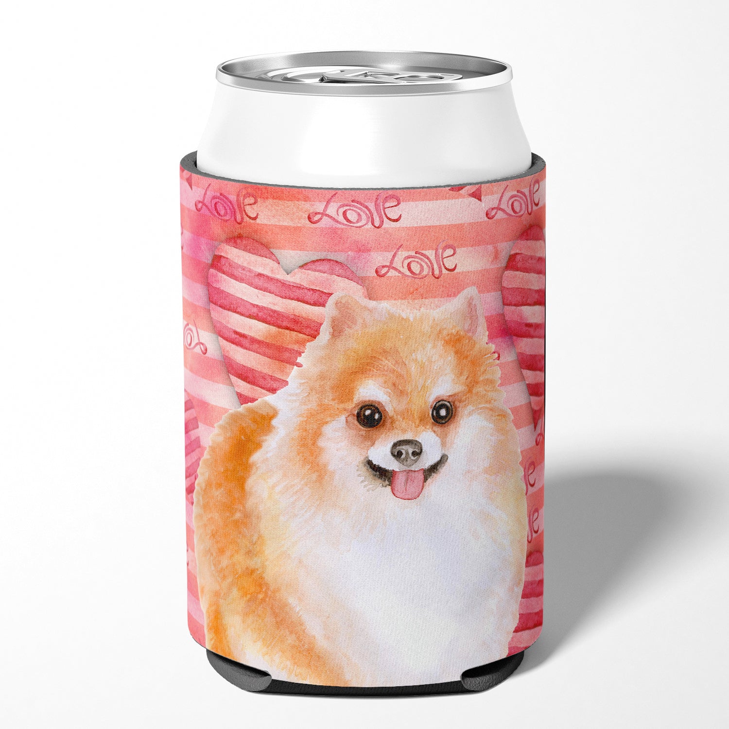 Pomeranian #2 Love Can or Bottle Hugger BB9803CC  the-store.com.